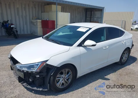 2020 Hyundai Elantra Sel из США, поврежденный, VIN 5NPD84LF3LH596620